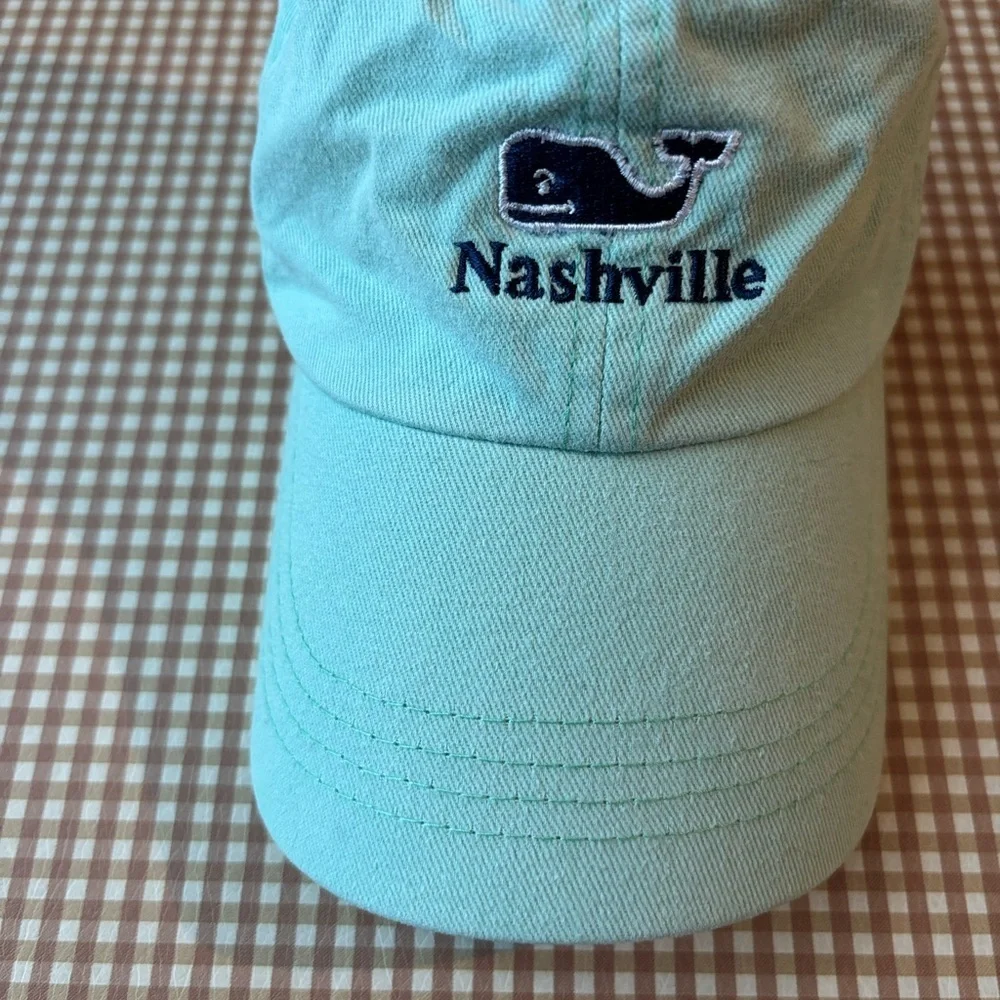 Vineyard Vines Nashville Tennessee‎ hat cap “mint color” preppy sporty. CLEAN